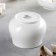 Porcelain sugar is porcelain with a lid Wilmax, 340 ml, white color