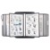 Demosystem wall -mounted on 10 gray panels A4, BRAUBERG, euro suspension