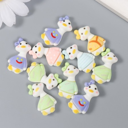 Decor for creativity plastic "Emergency Duck" set 10 pcs Mix