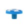 Handle Baby button KID 014, "soccer ball", rubber, white/blue