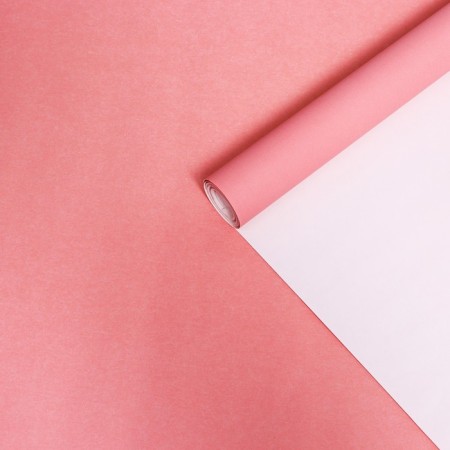 Paper packing craft, dark pink - pink 0.68 x 10 m