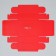Gift box "Happy New Year", Red, 16.5 x 12.5 x 5 cm, New Year