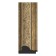 Mirror with engraving in the baguette frame, vignette antique bronze 109 mm, 90x90 cm