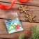 BOPP package with sticky tape, "Bear in the North", 7*7+3cm