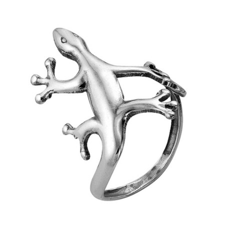 Ring "Lizard", echoing with oxidation, 16.5 size