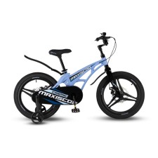Велосипед 18'' Maxiscoo Cosmic Deluxe, цвет небесно-голубой матовый