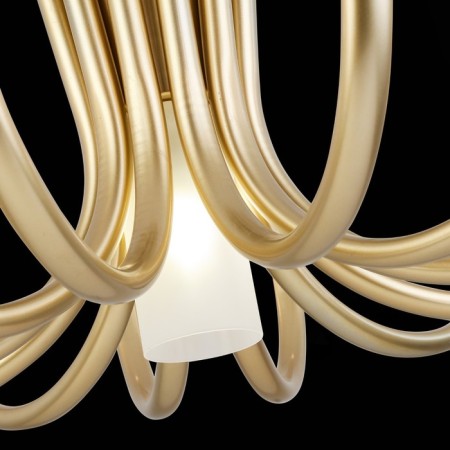Ceiling Ceiling ST LUCE. SL1173.202.13. PAFE. 13x5+60 watts, G4/E27, 82x82x64 cm, golden color-9
