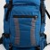 Tourist backpack, TAIF, 90 liters, cord department, outer pocket, 2 side nets, blue/gray color