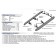 Black-Rival, Volkswagen Touareg 2010-2018 threshold, with fasteners, F193alb.5801.3
