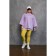 Female legins, size 64, yellow color