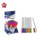 Ballpress Pensan Triball, node-igla 1.0 mm, three-sided, 8 colors, mix + display