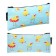 Penal soft 1 compartment, 90x200, flat, artificial leather, universal, blue, colorio