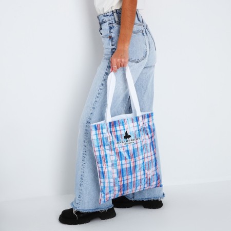 Bag Schoper Bazarberry, 35 x 0.5 x 40, without lightning, without lining, white-7