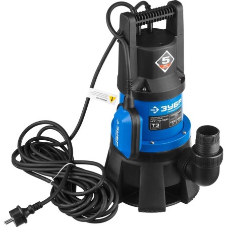 Drainage "Zubble" NPG-T3-1300, for dirty water, 1300 W, 420 l/min, pressure 11 m-2