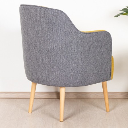 Alec chair TK 478 Apollo Yellow, Apollo Grey-3