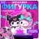 Anime figurine on the stand “Rabbit pranks: girlfriends” with stickers, acrylic, 8 cm