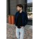 Jumper male ise, size 58, dark blue color