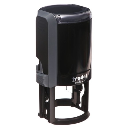 Equipment for round printing Automatic Trodat Printy 4642, diameter 42 mm, with a lid, casing gray-6