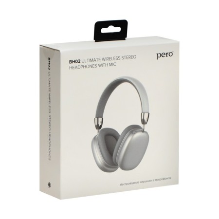 Stagnels Pero BH02 ULTIMATE, wireless, microphone, 300mach, up to 12 hours, silver-5