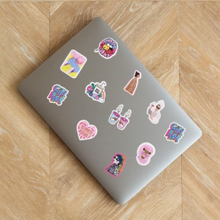 Набор стикеров Girl power, 7 х 6 см, 10 шт-5