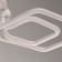 Ceiling chandelier "Aurich" 30W Led White 70x70x12.5cm