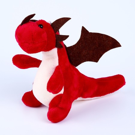 Soft toy "Dragon" on a key fob, 15 cm, color mix-3