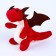Soft toy "Dragon" on a key fob, 15 cm, color mix