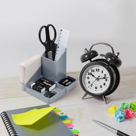 Organizer stand for the office Image Gray metallic-4