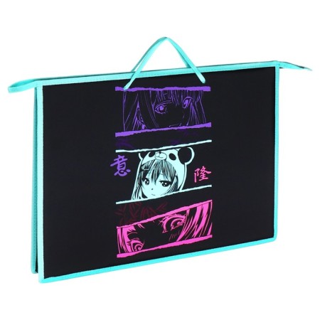 A3 folder with handles plastic/lightning textiles from above 50 mm 470*345 pr 3 -20 "Tinka -Panda" 72686 1032778-1