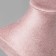 Bust for jewelry, 34 × 20.5 × 12 cm, h = 34cm, pink color
