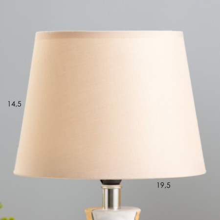 Aaron table lamp E14 40W gray 22x22x36 cm Risalux-2