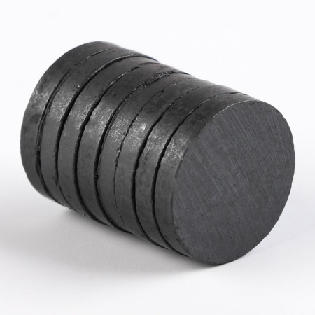 Magnet "Circle" set of 8 pcs., Size 1 pc. - 2 cm-1