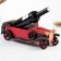 Mini-bar/stand for a bottle car, red 15 x 14 x 40 cm