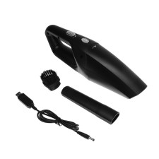 Vacuum cleaner car, wireless, 2 nozzles, 120 watts, 12 V, black