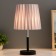 Rivoli table lamp E27 40W Black-gray 19x19x36 cm Risalux