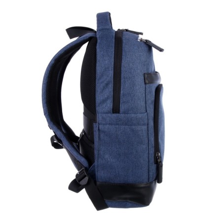 Youth backpack Davente Business, 44 x 32 x 16 cm, ergonomic back, dark blue-9