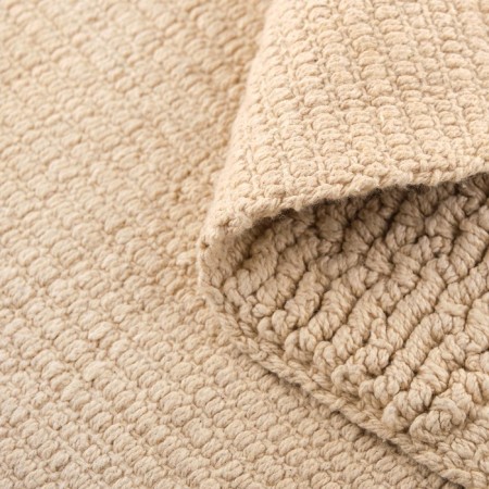 Bathroom soft rug, 50x80 cm, beige color-7