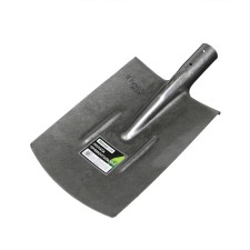 Baying shovel rectangular, tuleyka 40 mm, rail steel, without cuttings, Greengo