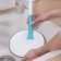 Brush - nozzle for a kitchen valve, holes diameter 2.5 cm, length 32 cm, brush length 2.5 cm