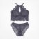 Female set (top, panties) Gray color, size 42-44