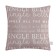 Jingle Bells pillow cover, 40*40 cm, 100 p/e, velor