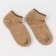 Women's socks from Mongolian wool, beige color, size 23 (34-36)