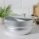 Tourist pot, 8 l, aluminum cover