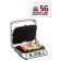 Electric Grill Pioneer GR1010E, 2100 W, anti -stick coating, silver