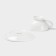 Tea steam porcelain Magistro "Blanche", 2 items: a cup 250 ml, a saucer d = 15.5 cm, white color