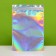 Zip-Lock Pat Pat, Iridist, with a continuous window, flat, euro-slopes 18 x 26 cm