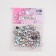 Rhinestones are sewing "drop", in a frame, with holography, 6 × 10 mm, 50 pcs