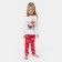 PAZHAMA Children's New Year's KAFTAN "MOPS", size 34 (122-128 cm)