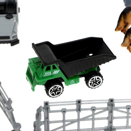 Parking "Farm", barn, aviary, transport, animals-17