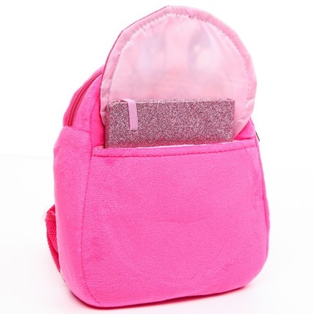 Blue backpack on a zipper, with a pocket, 19 x 22 cm "Pink Pai", My Little Pony-5